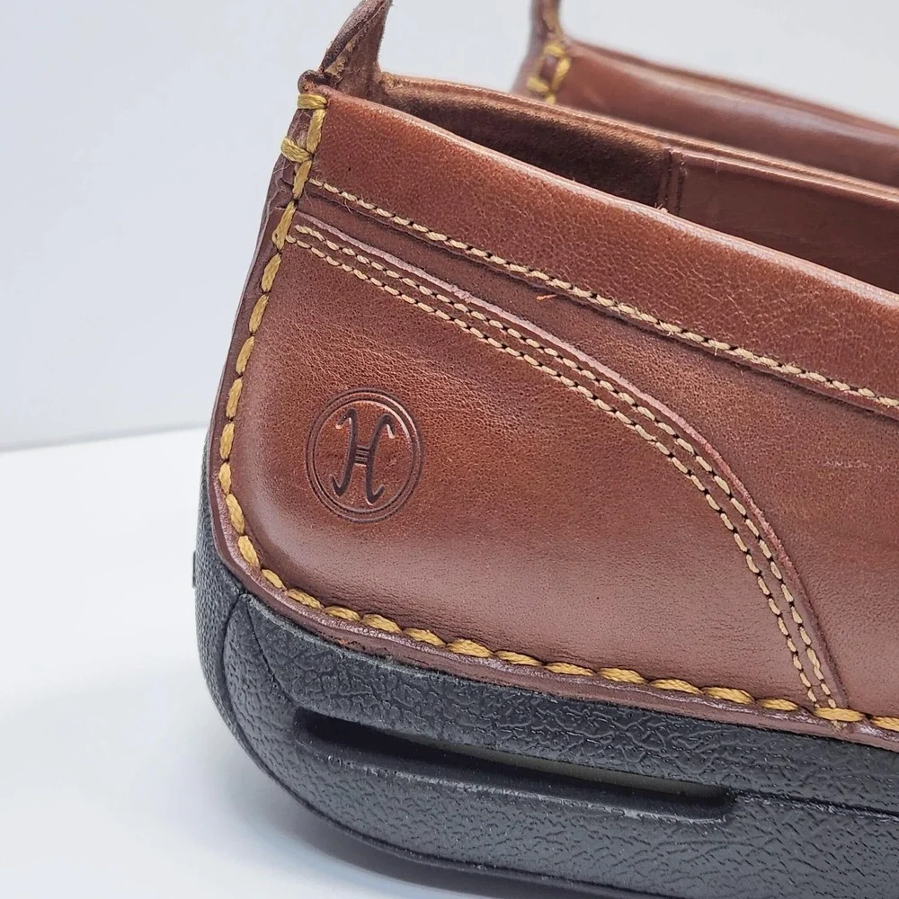 Cole Haan Air Tucker Venetian Shoes Mens Size 10.5 Brown Leather Slip On Loafers